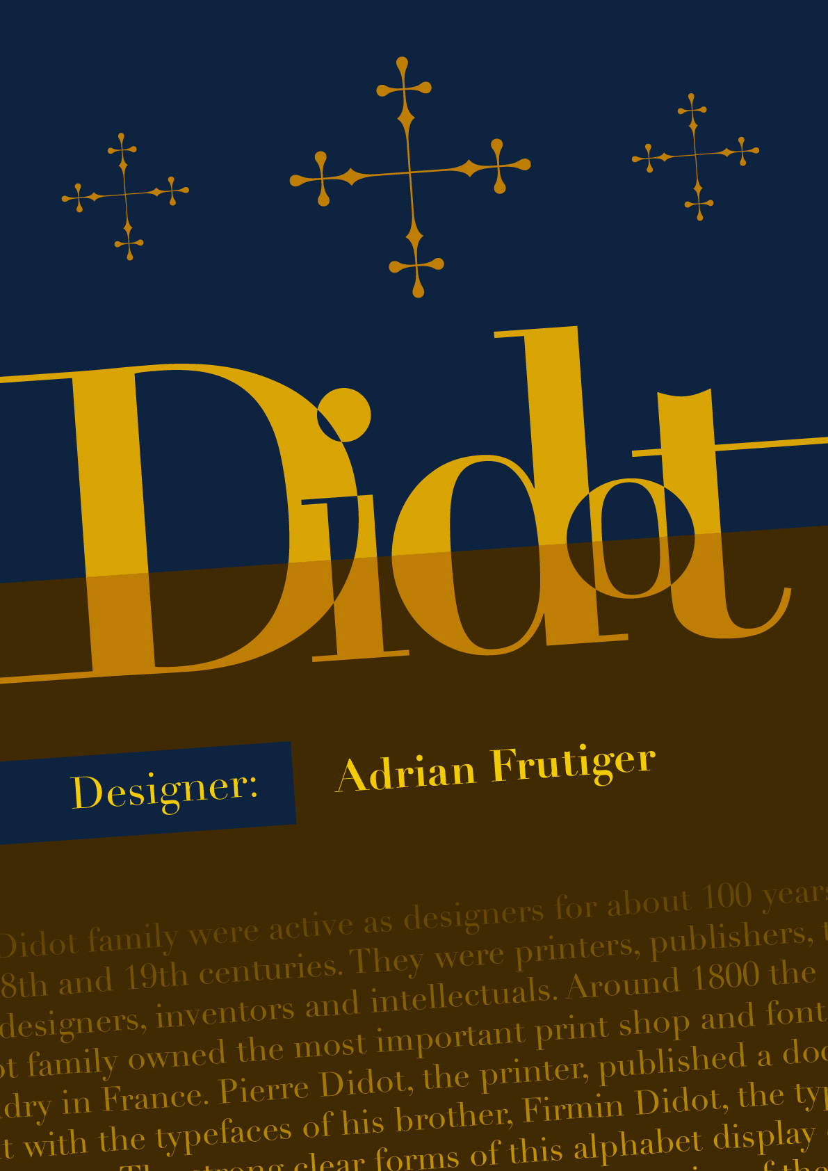 Poster Didot